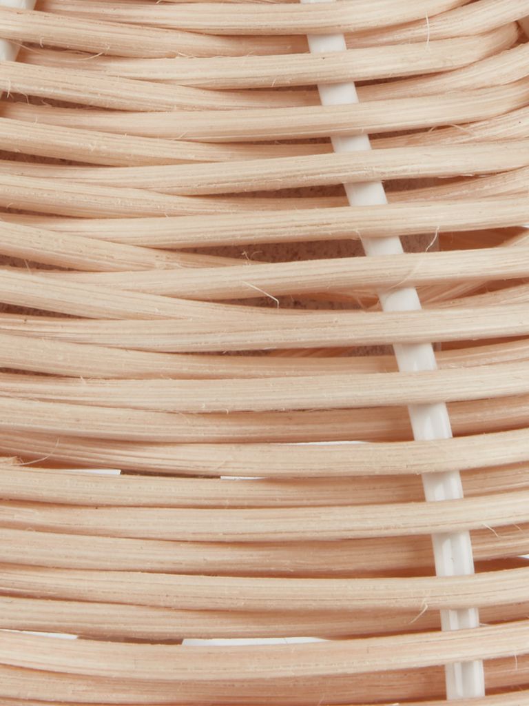 HELMER HELMER bordlampe Ø17xH32cm naturlig