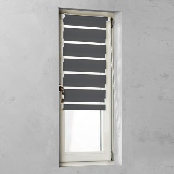 Duo Rollo, grau, 80x150cm
