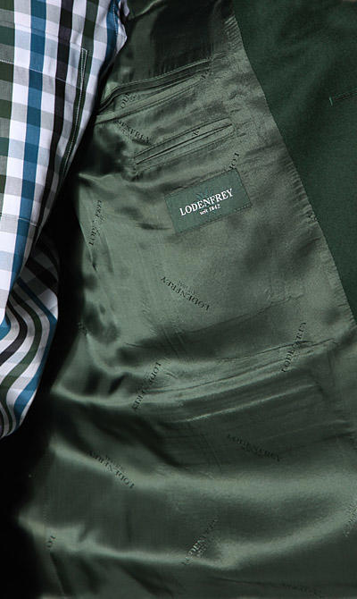 Lodenfrey, Trachten Janker Eisenerz, Comfort Fit, Twill, anthrazit