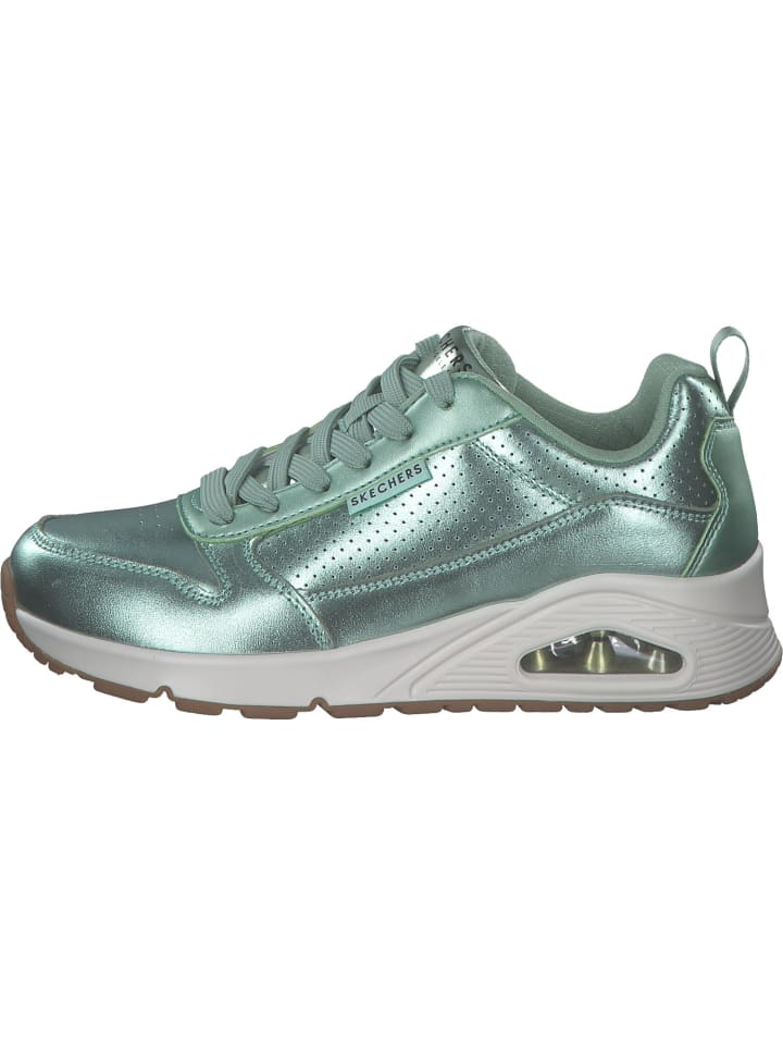 Skechers Schnürschuhe in Grün günstig kaufen