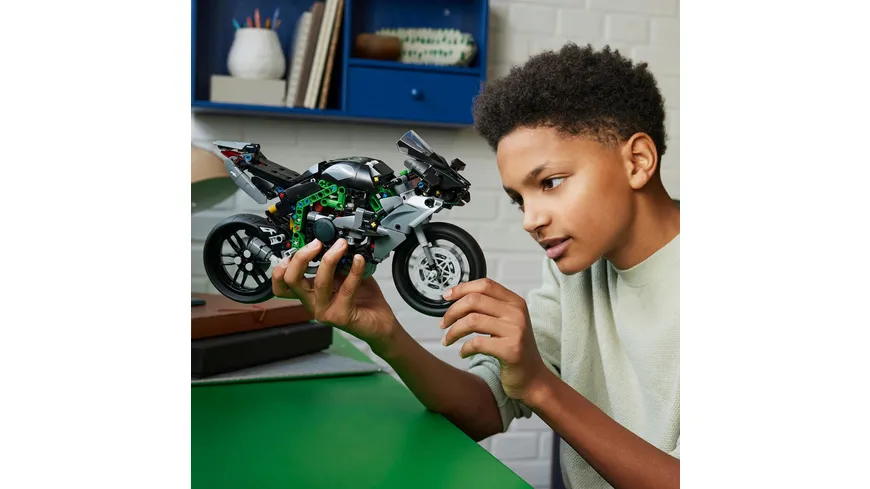 LEGO 42170 | Technic Kawasaki Ninja H2R Motorrad 42170, Geschenk für Kinder