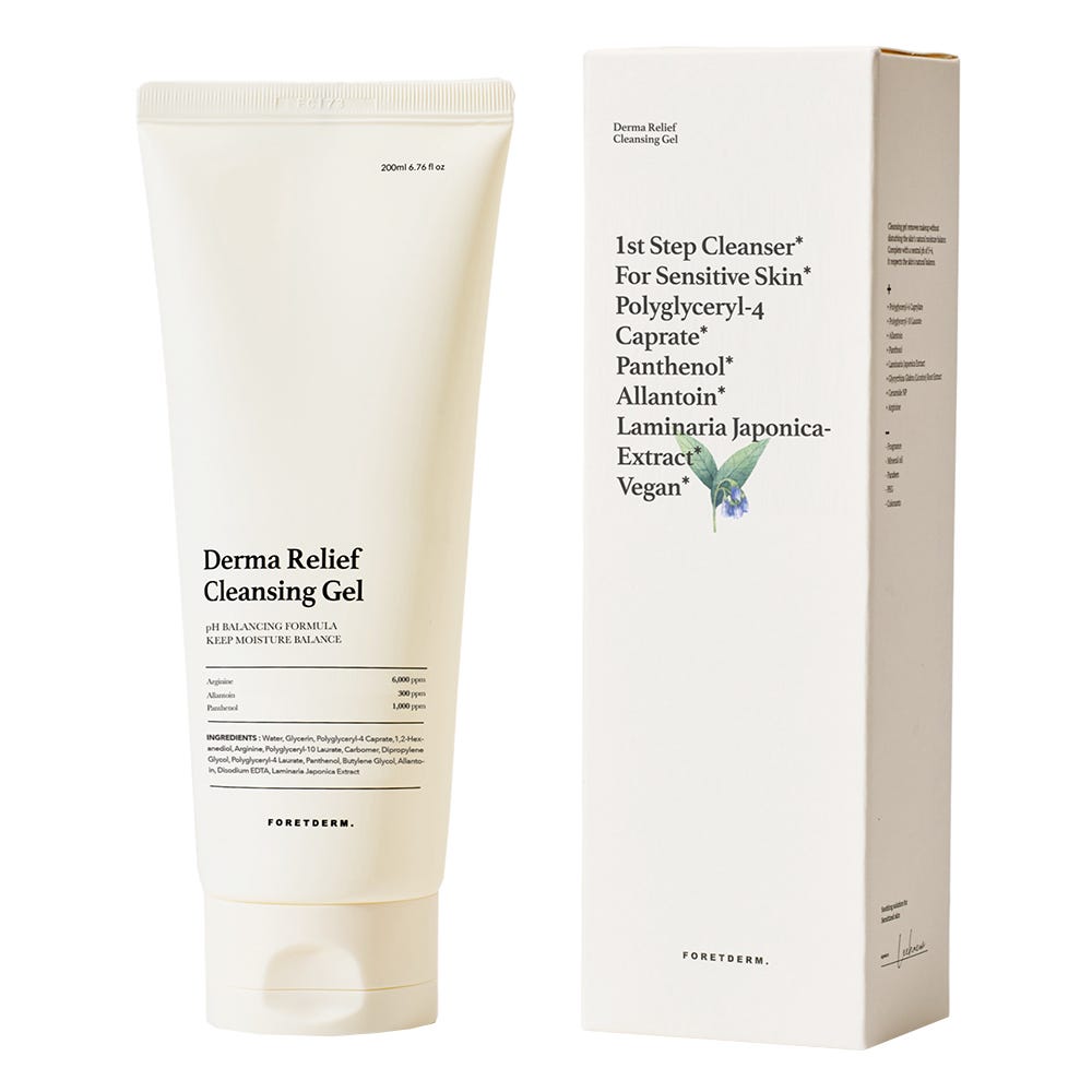 Foretderm Derma Relief Cleansing Gel 200 ml