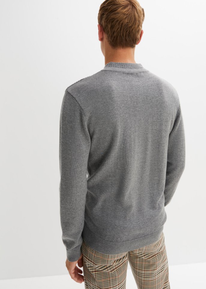 Pullover mit Stehkragen