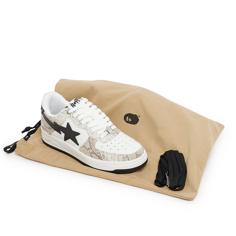 A Bathing Ape Wmns Snake Bape Sta M1 beige