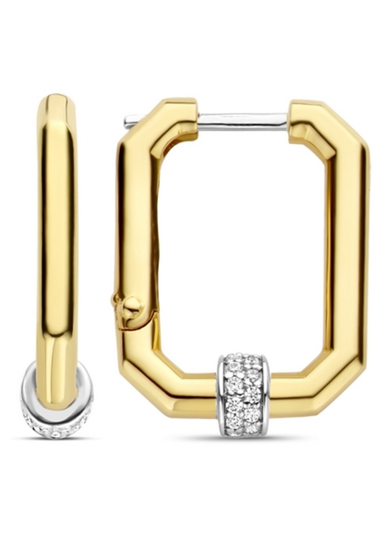 TI SENTO - Milano Gold-plated Earrings 7919ZY