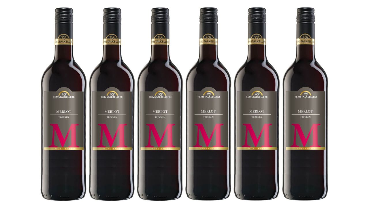 Württembergische WZG Remstal Merlot Qba Trocken 0,75L 6er Karton