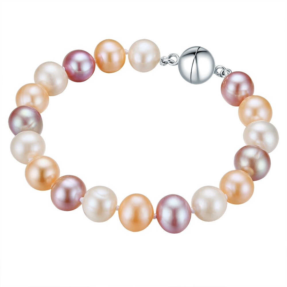Valero Pearls Bracelet Argent sterling Perle de culture d'eau douce en Argent Bracelet