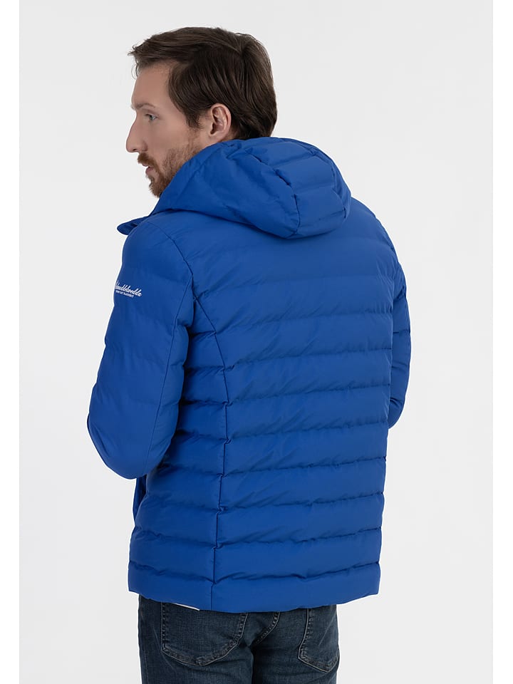 Schmuddelwedda Steppjacke in Blau günstig kaufen