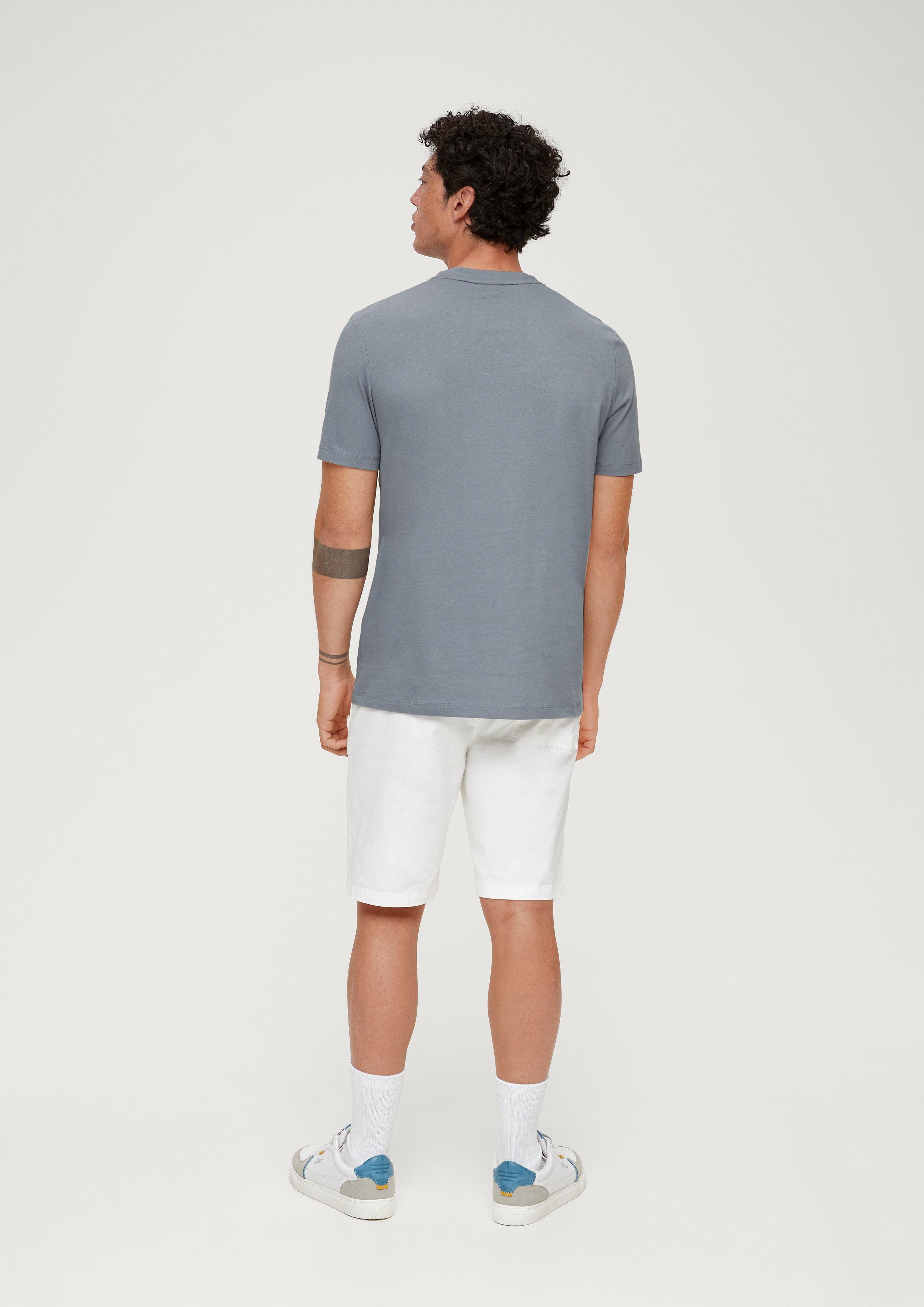 Baumwollshirt mit Frontprint  2131368-95D1