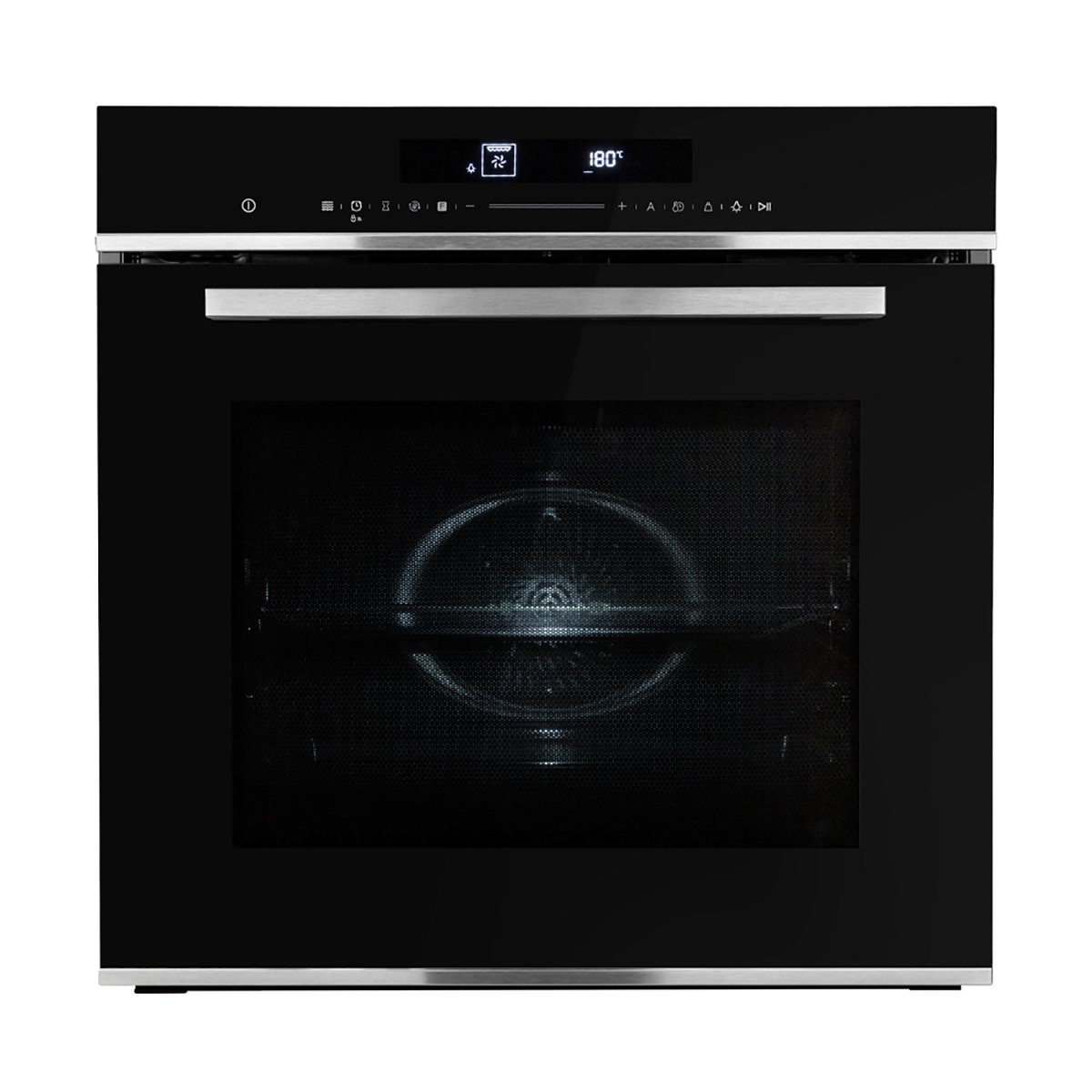 KKT KOLBE Einbaubackofen Einbau-Mikrowelle EBM8018S, DampfClean, 60cm / 72 l / Autark / 3D-Heißluft / Touch / LCD-Display / 5 Ebenen