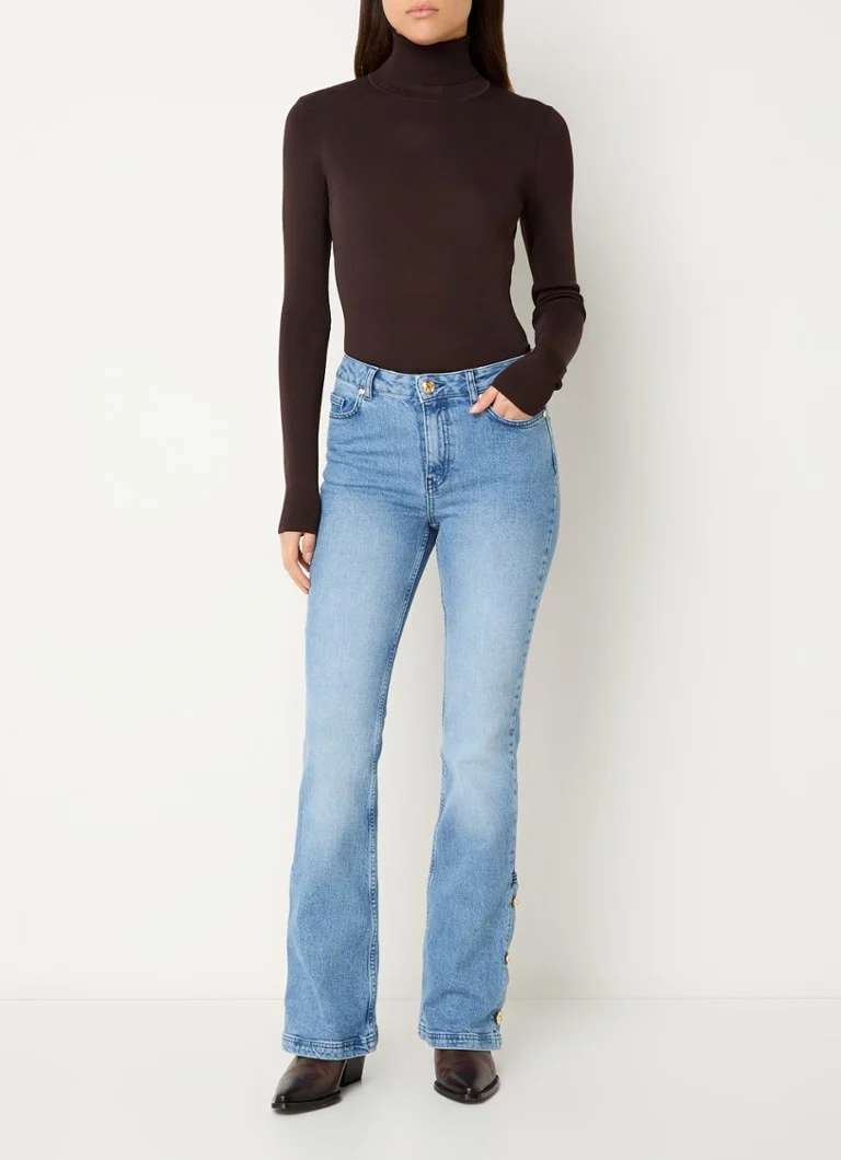 NIKKIE Jolie turtleneck long-sleeved shirt