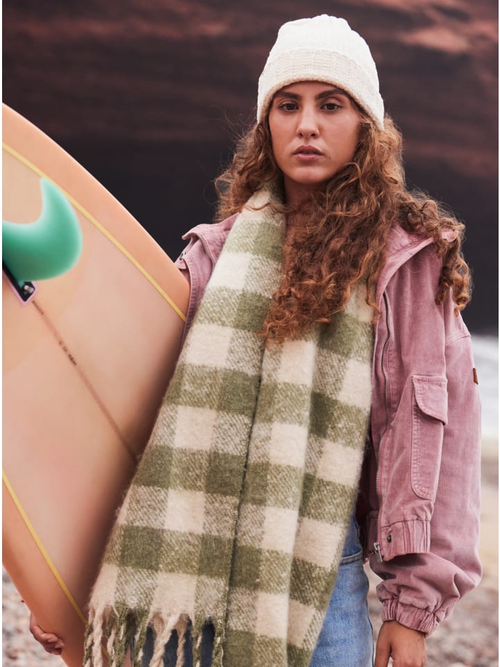Roxy Schal Cute Blush Be Bold Plaid in Oil Green günstig kaufen onesize