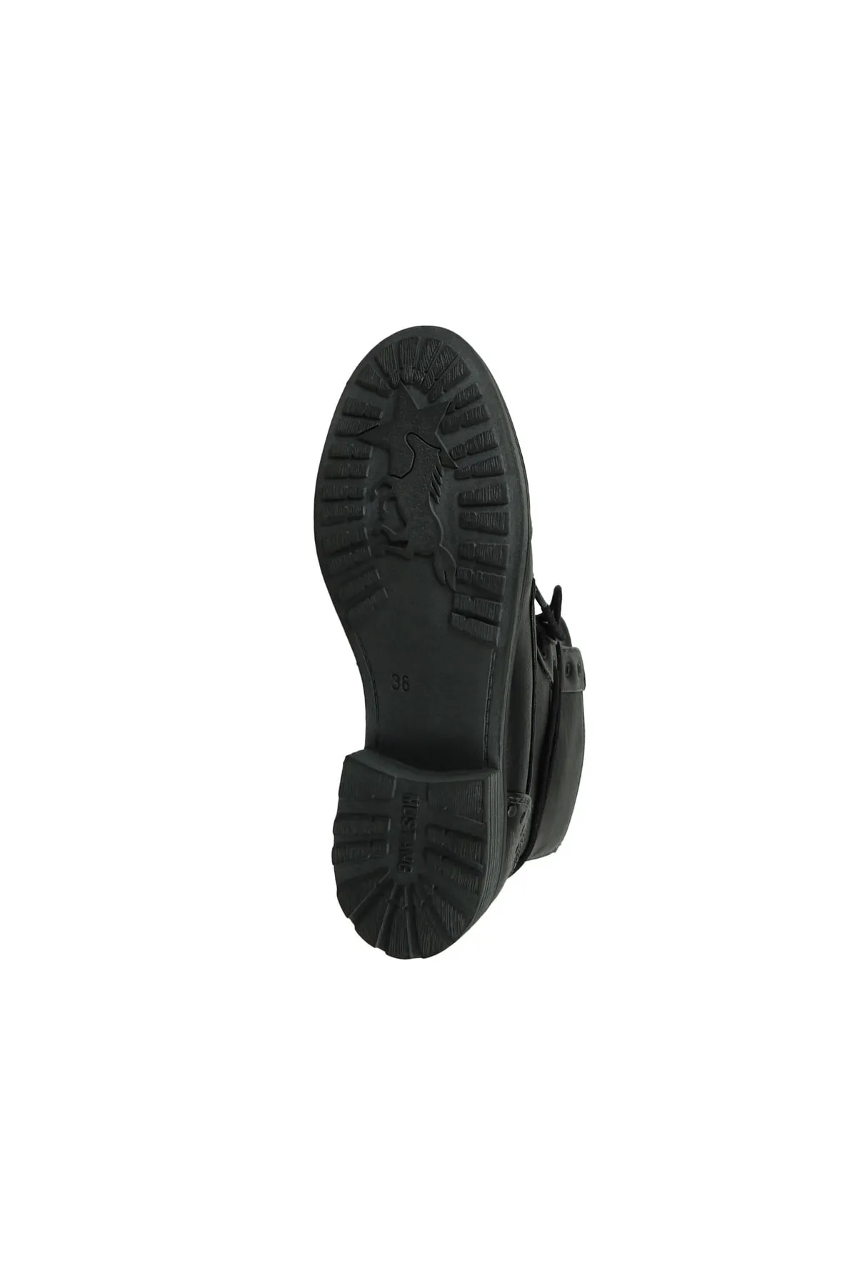 Mustang  Stiefelette - Schwarz - Blockabsatz
