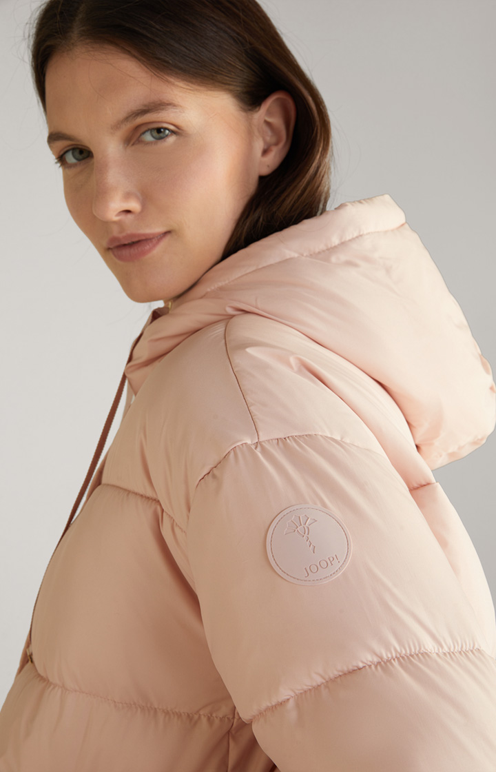 Steppjacke in Rosa