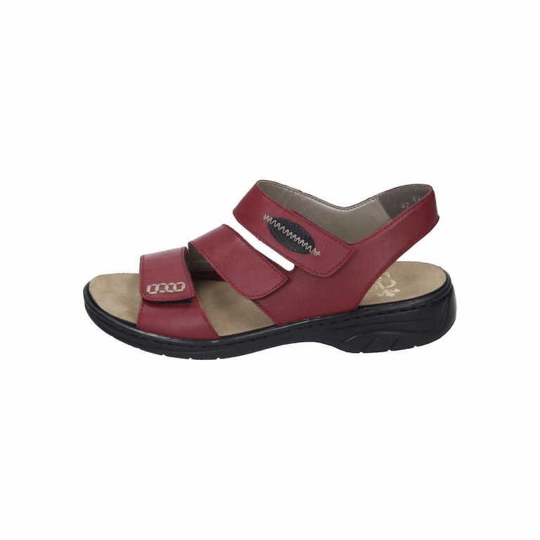 RIEKER Klassische Sandalen rot