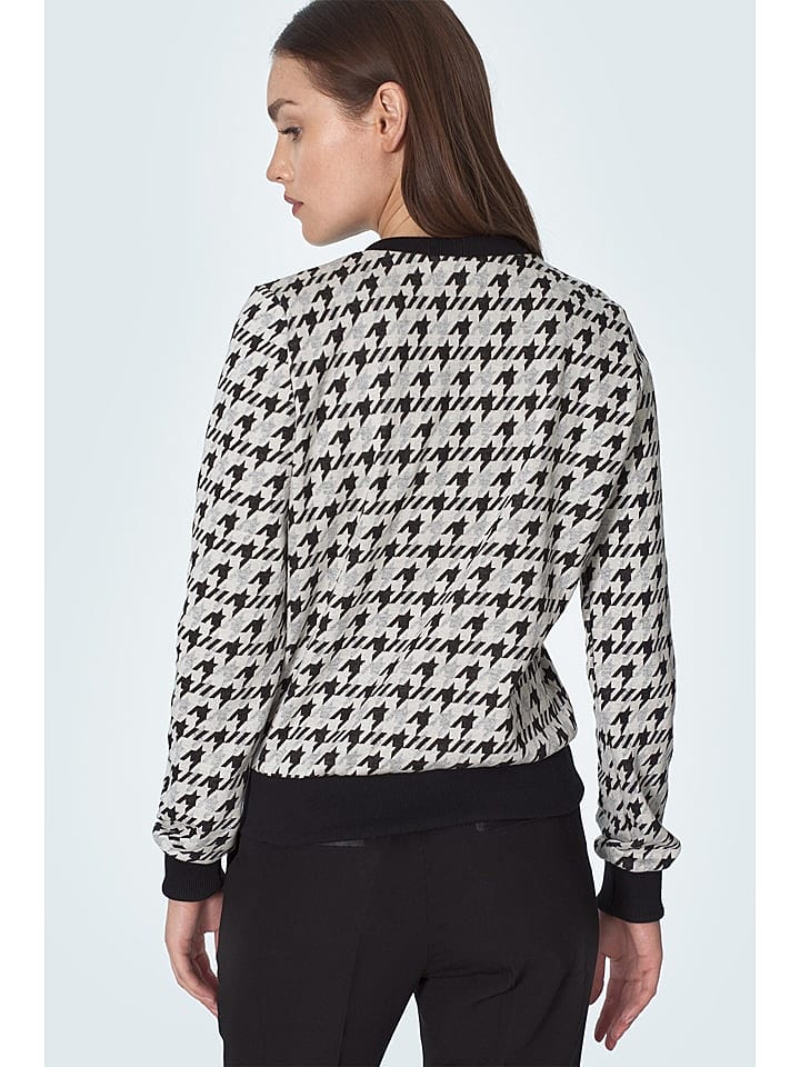Nife Sweatshirt in Schwarz/ Weiß günstig kaufen 42