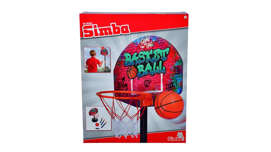 Simba - Basketball Korb-Set
