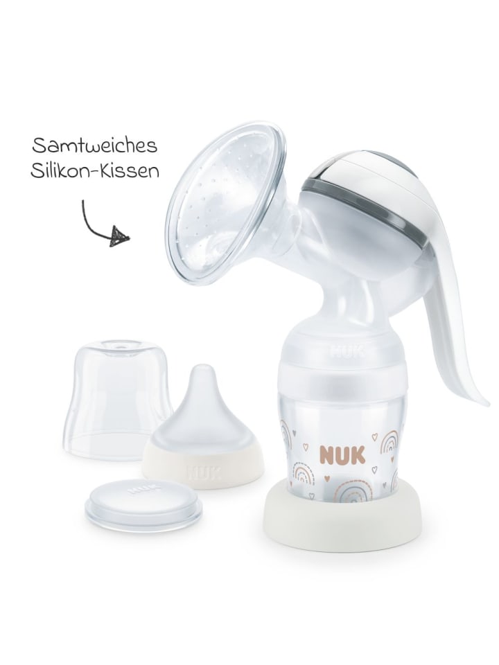 NUK Premium Still-Set Basic 7-tlg. - Handmilchpumpe in weiss,motiv günstig kaufen onesize
