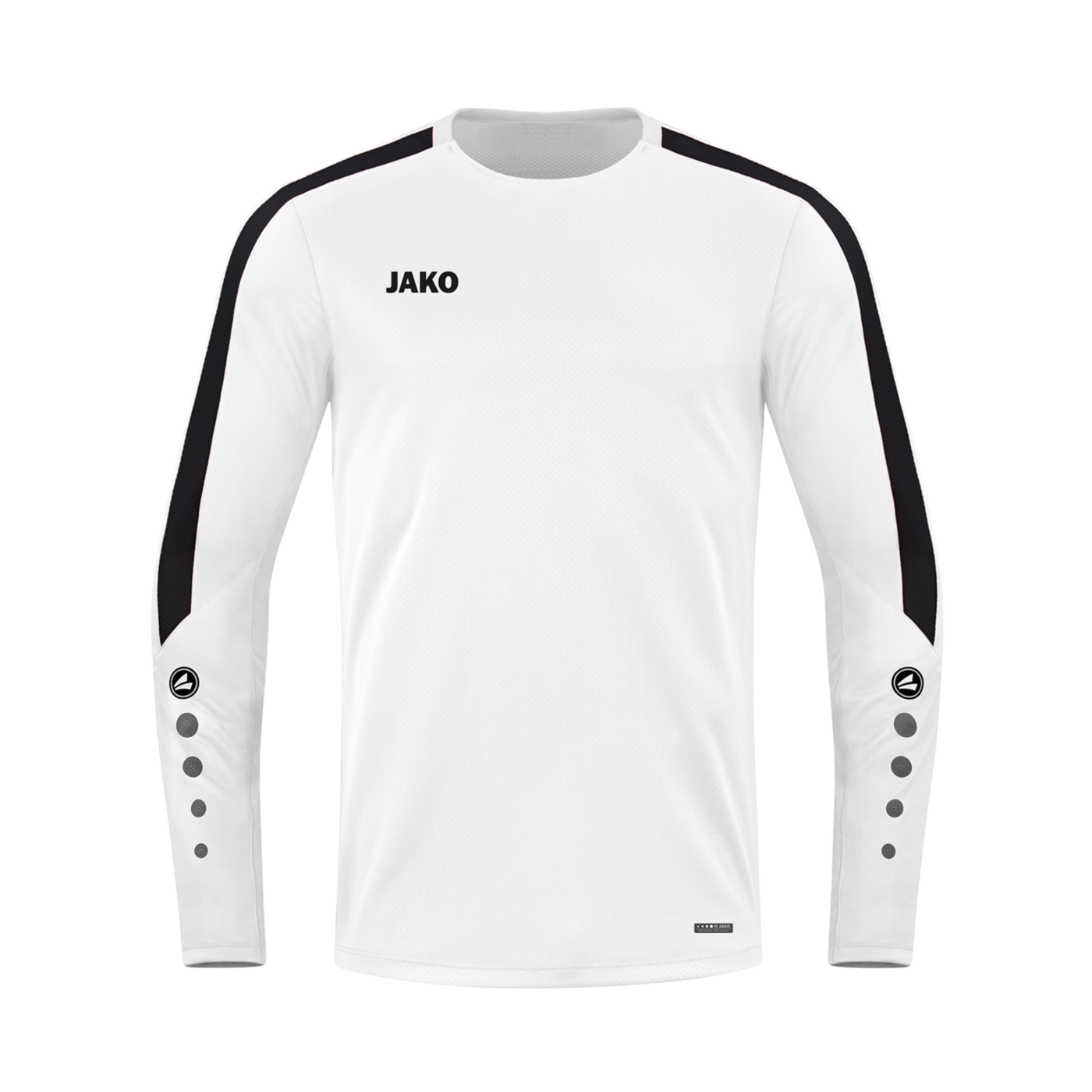 JAKO Power Sweatshirt Weiss Schwarz F000