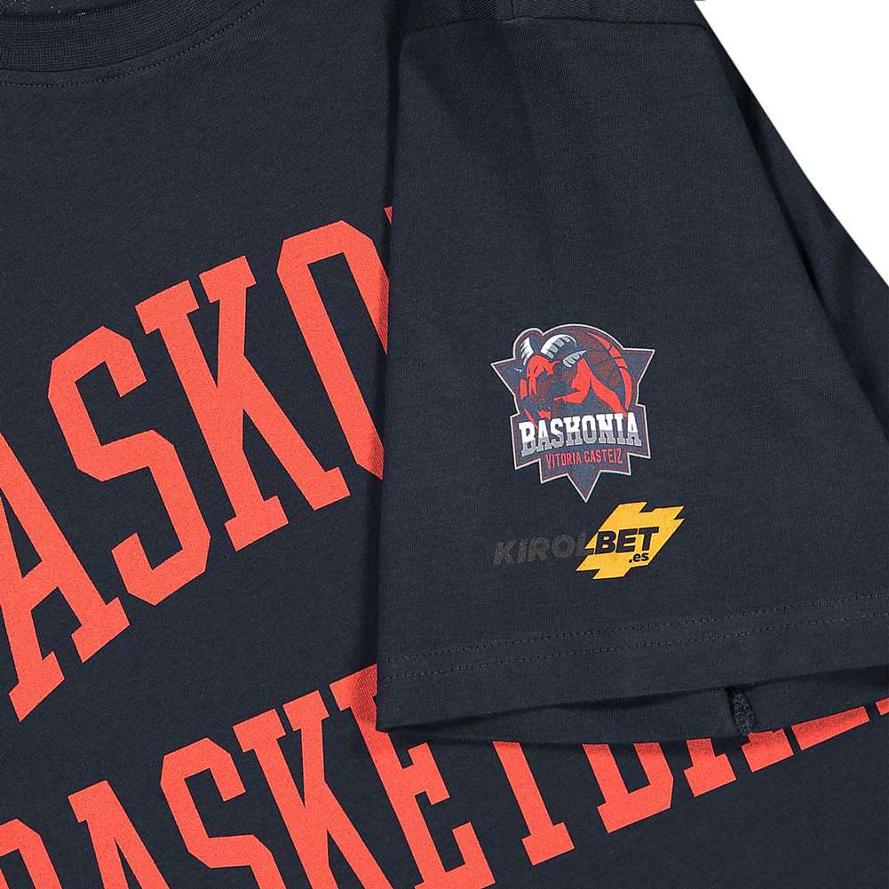 Kirolbet Baskonia EuroLeague Herren Basketball T-Shirt 0194-2555/4401