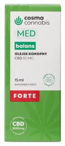 Cosma Cannabis Med Balans Forte Oralno ulje