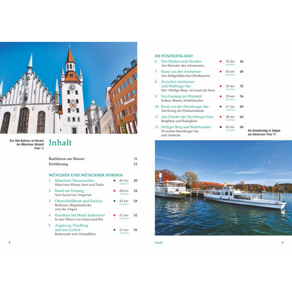 RADTOUREN AM WASSER MÜNCHEN - Radwanderführer