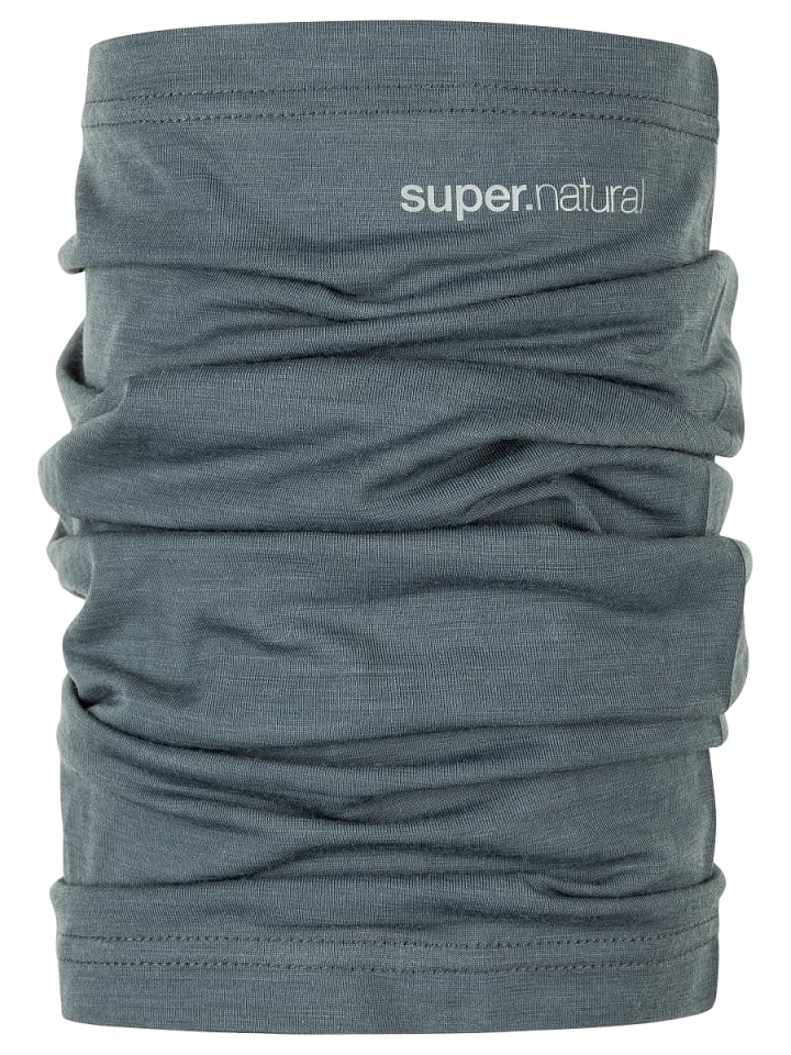 super.natural Merino Multifunktionstuch WANDERLUST NECKWARMER in Dunkelblau günstig kaufen onesize