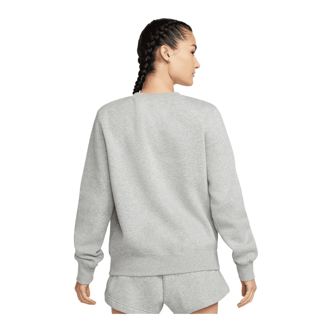 Nike Phoenix Fleece Crew Sweatshirt Damen Grau F063