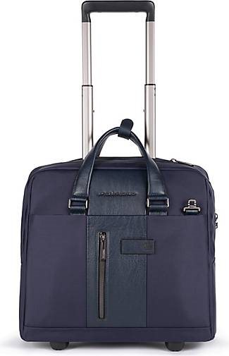 Piquadro Brief 2-Rollen Businesstrolley 40 cm Laptopfach