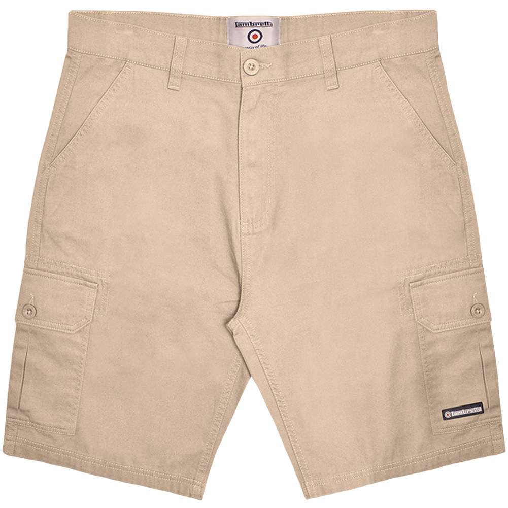 Lambretta Herren Cargo Shorts SS7073-OAT