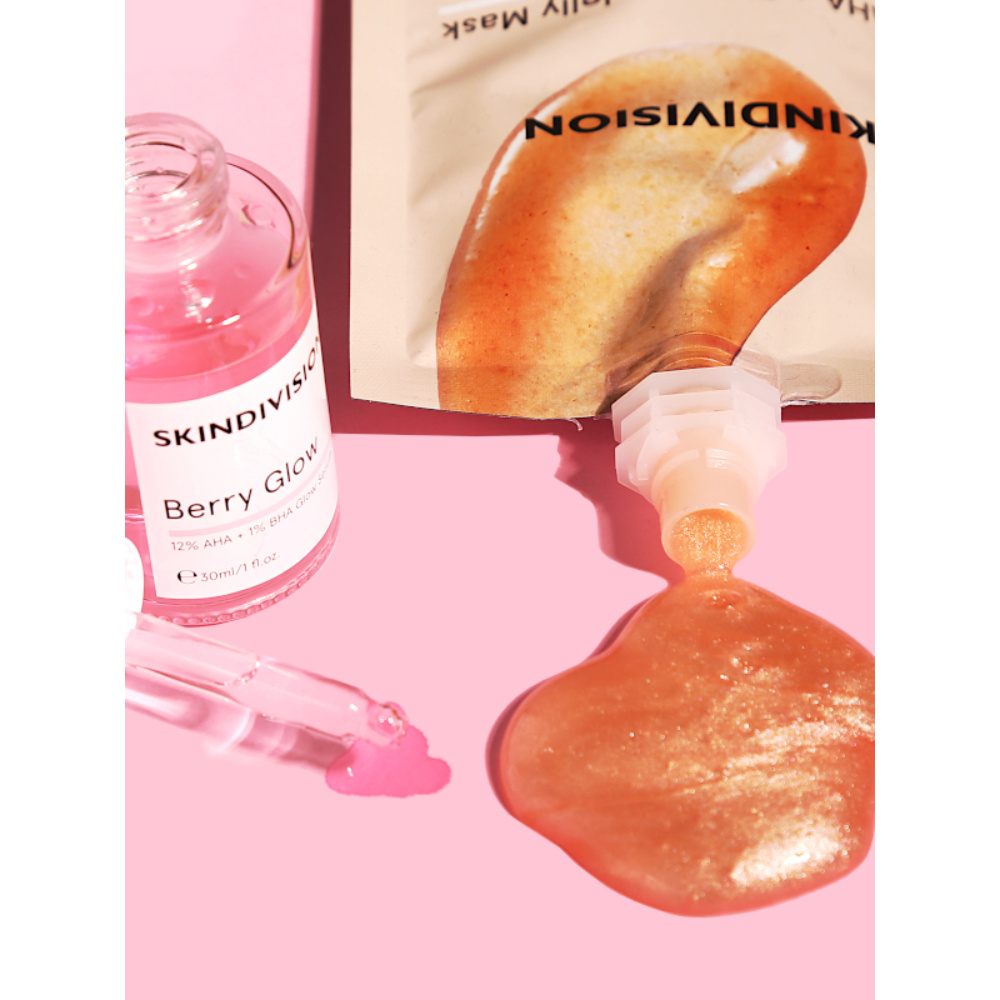 skindivision Enzymatique + AHA Masque à la gelée masque facial
