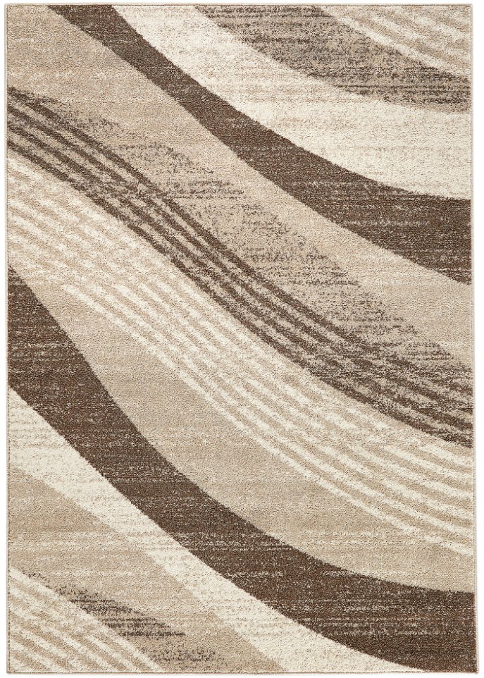 Teppich mit Wellenmusterung