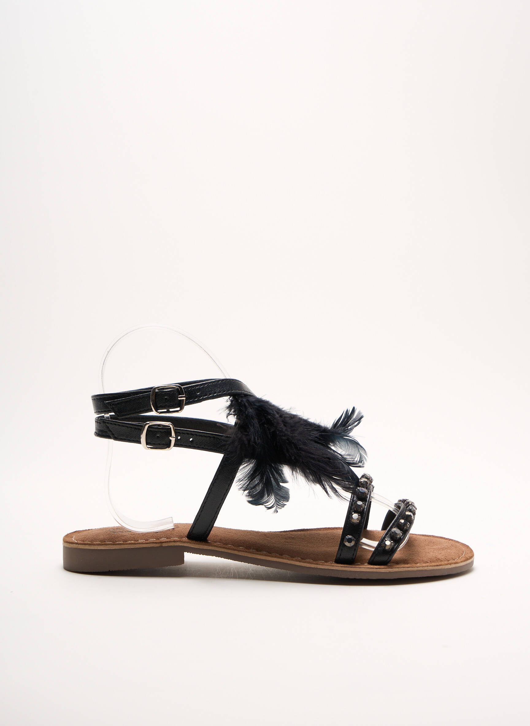 Metamorf Ose Sandales Nu Pieds Femme couleur noir