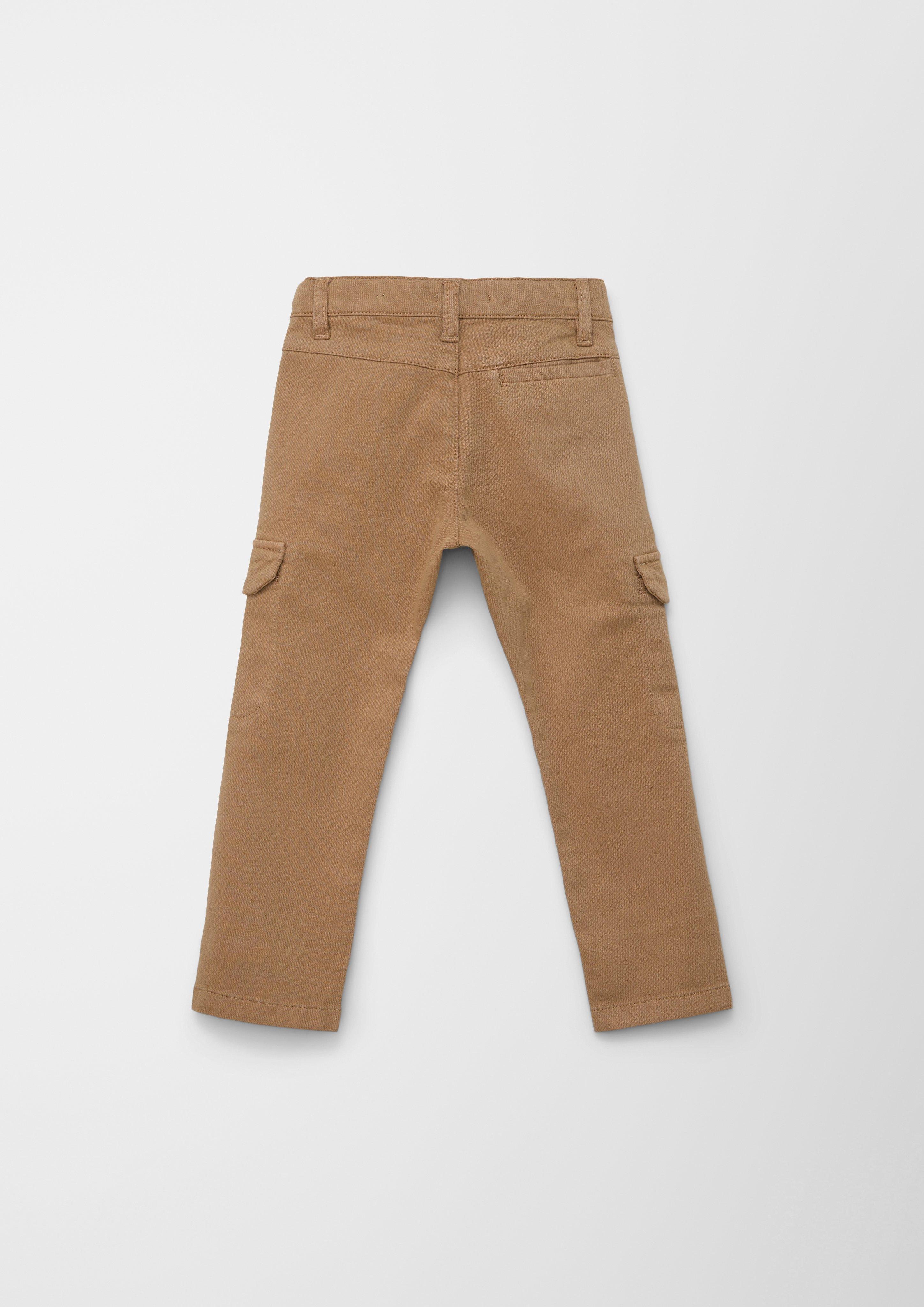 Pelle: Hose mit aufgesetzten Taschen  2132258-8466