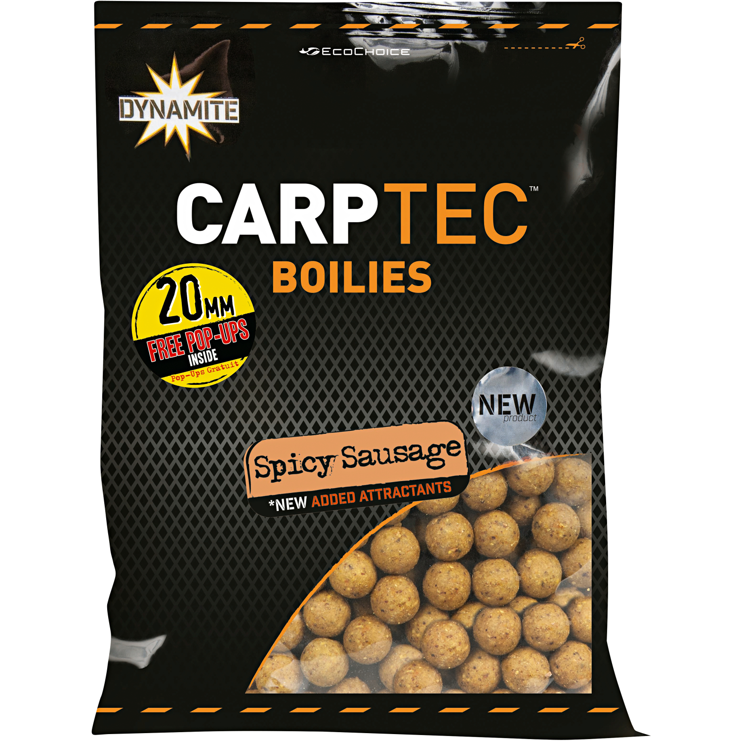Dynamite Boilies Carp-Tec (spicy sausage)