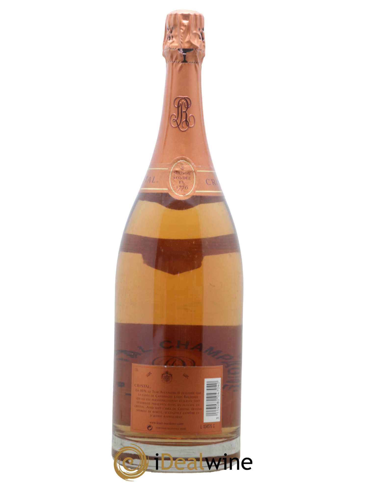 Cristal Louis Roederer  2004 - Lot de 1 Magnum