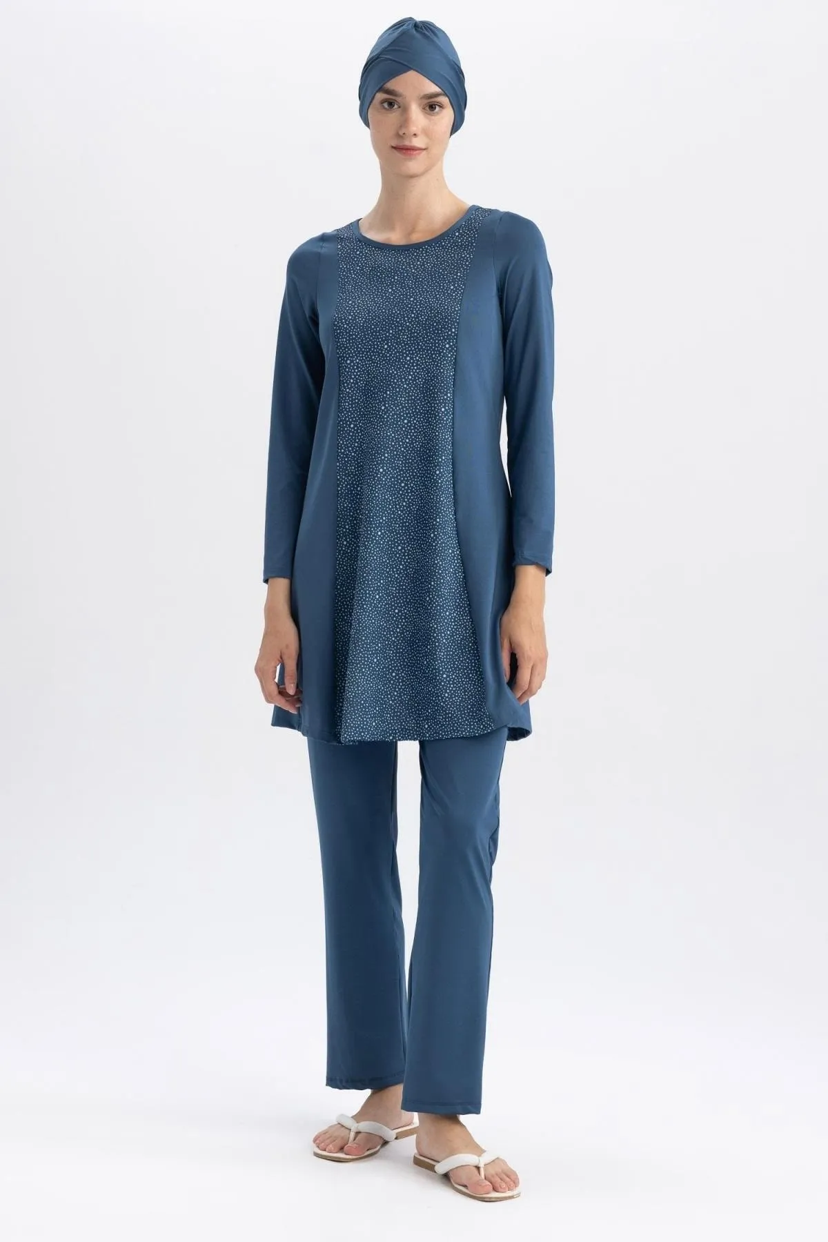 DeFacto  3-teiliger Burkini mit normaler Passform B0870ax23sm