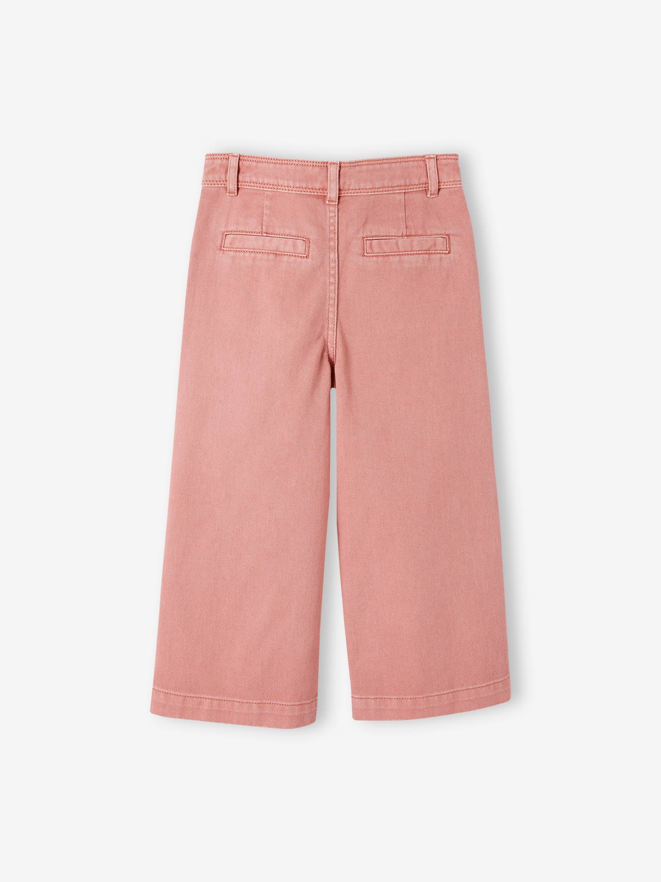 Vertbaudet Weite Mädchen 3/4-Hose - wollweiß