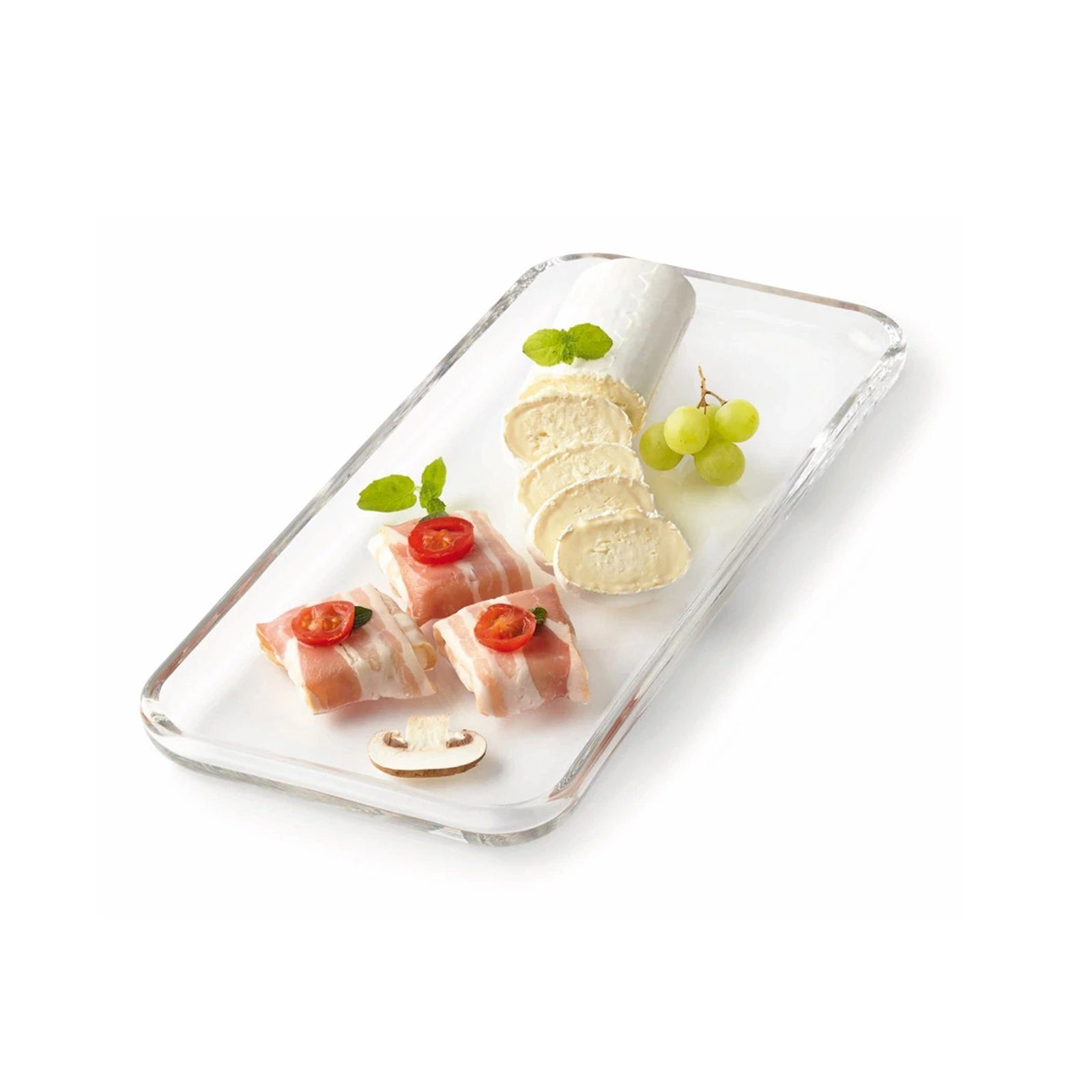 LEONARDO Servierplatte Platte Ciao, Glas, (1-tlg)