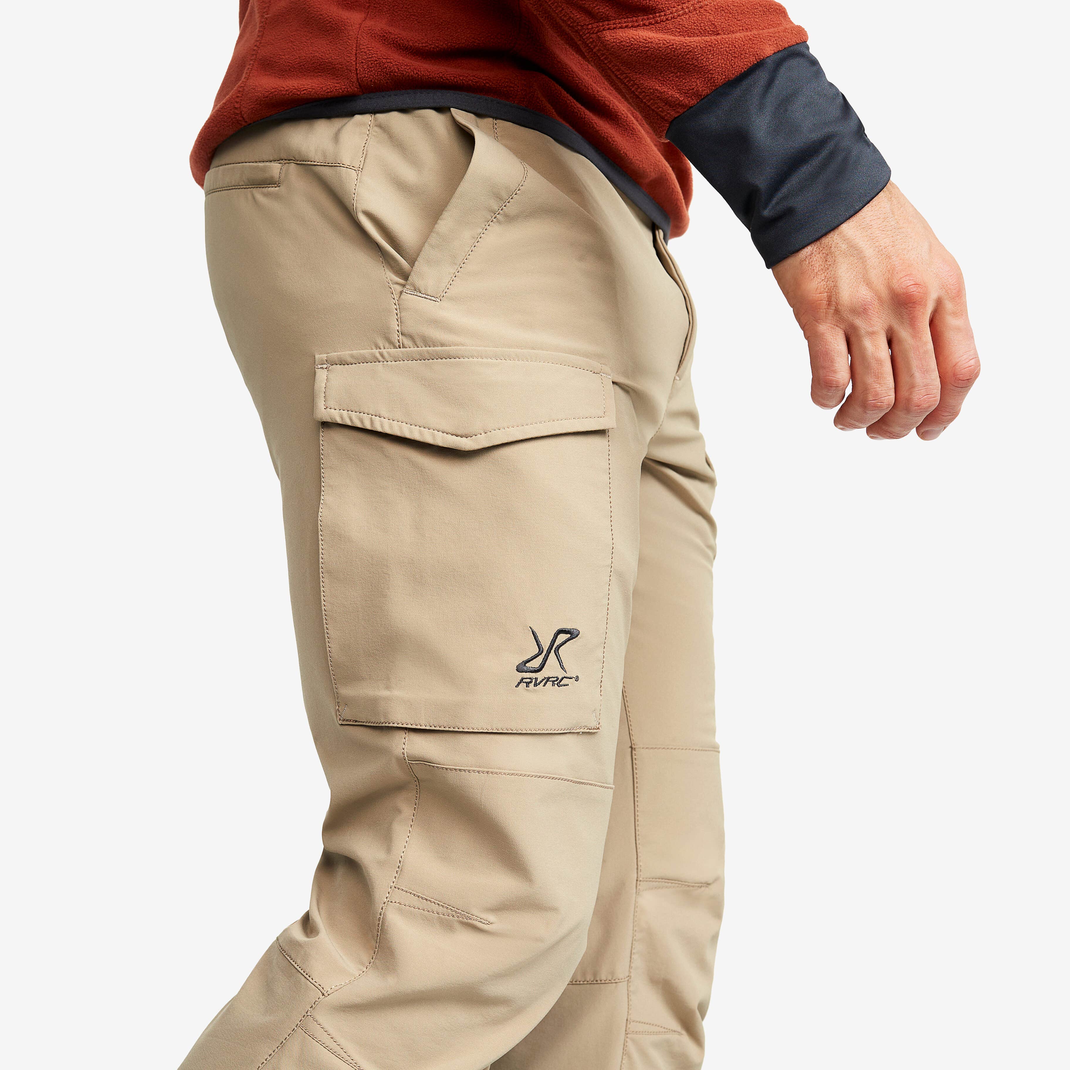 Adventure Cargo Stretch Pants Homme Khaki