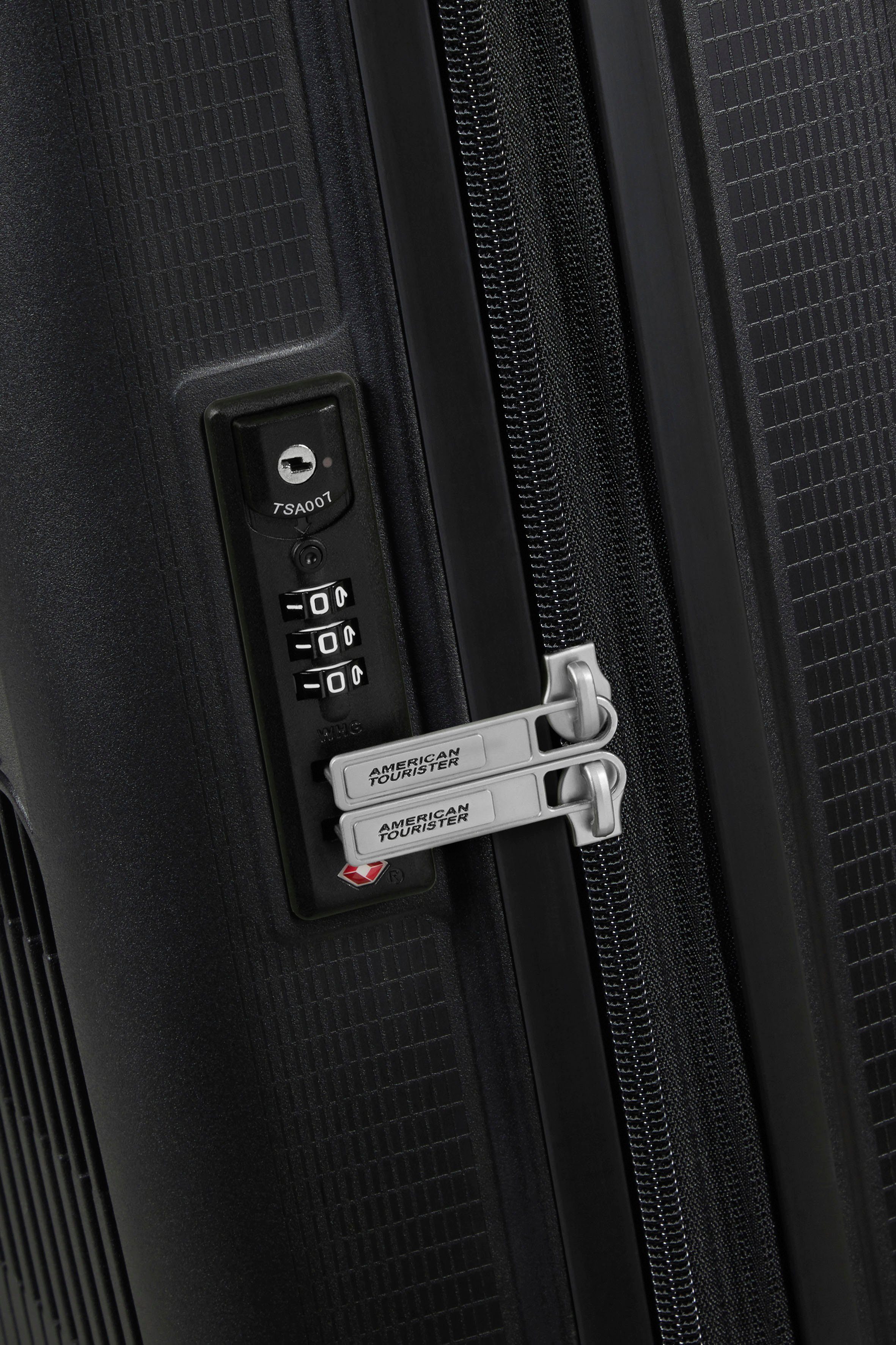 American Tourister® Hartschalen-Trolley AeroStep, 55 cm, 4 Rollen, mit Volumenerweiterung