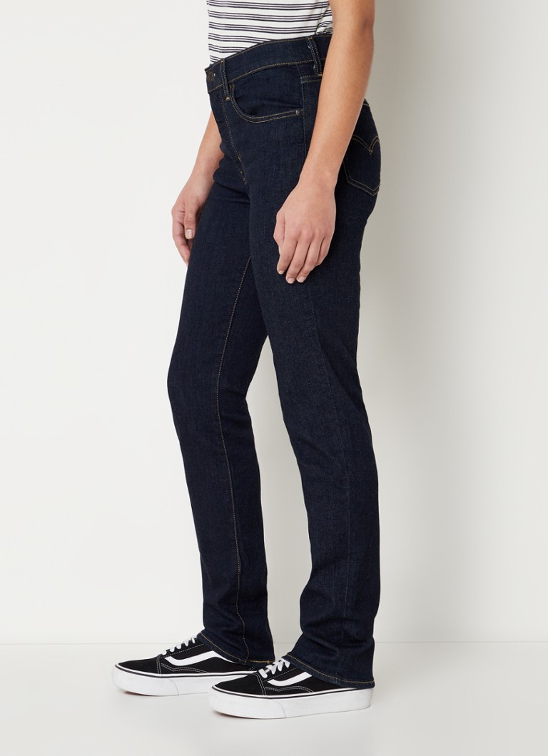 Levi's 724 ΨΗΛΟΚΑΤΑΣΤΗΜΑ ΙΣΙΟ ΜΠΛΕ WA