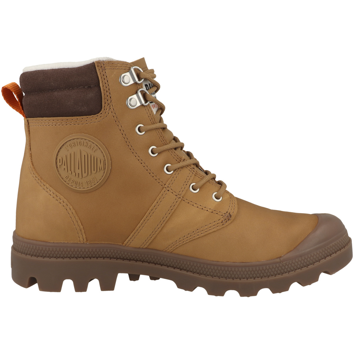 Palladium Pallabrousse SC Waterproof Schnürboots braun