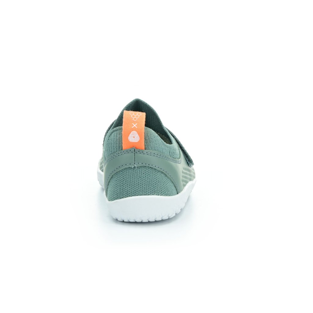 Vivobarefoot Primus Knit II K Sea Green Leather sportliche Barfußschuhe