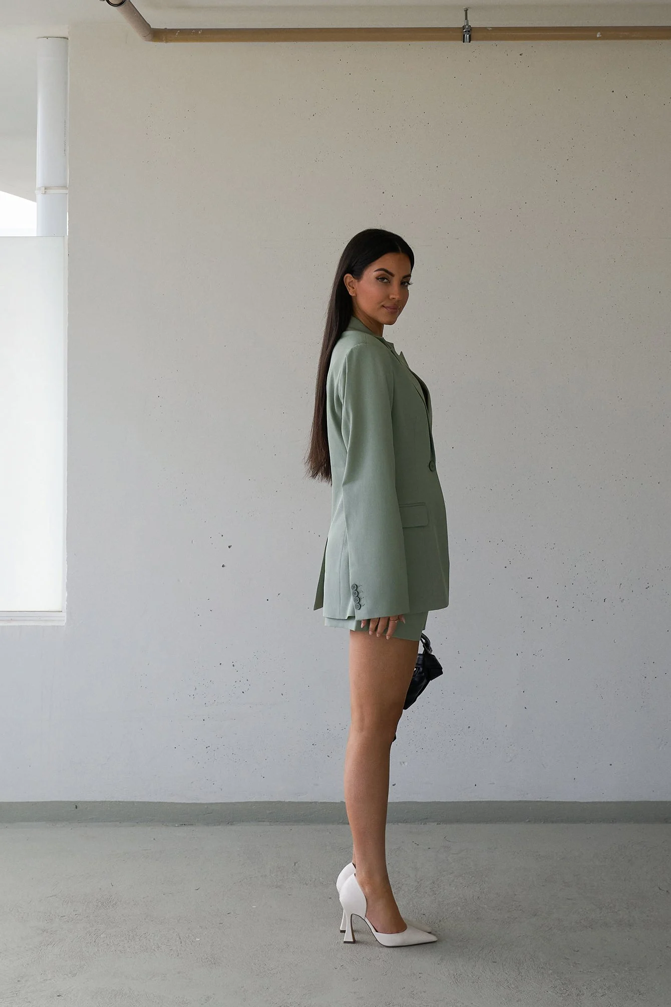 Figurbetonter Oversize-Blazer
