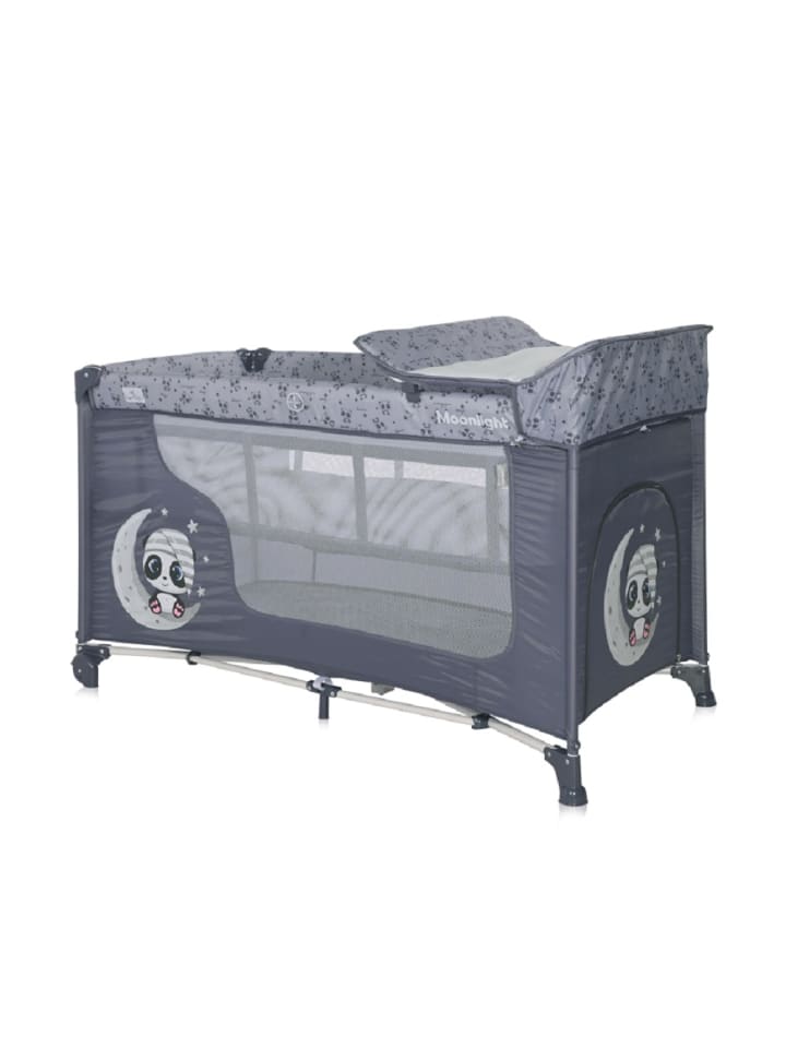 Lorelli Reisebett Moonlight in grau günstig kaufen 60x120 cm