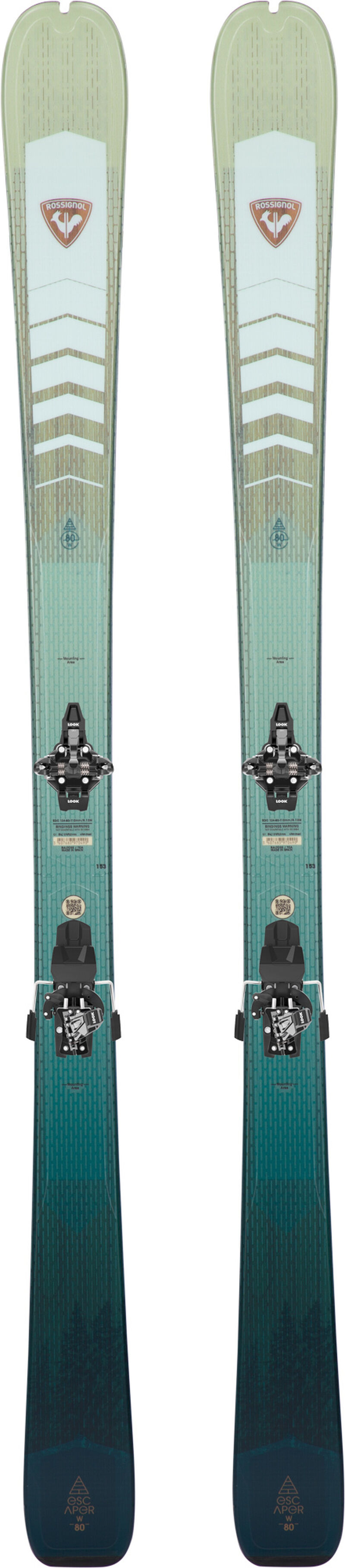 DAMEN TOURING SKIER ESCAPER W 80