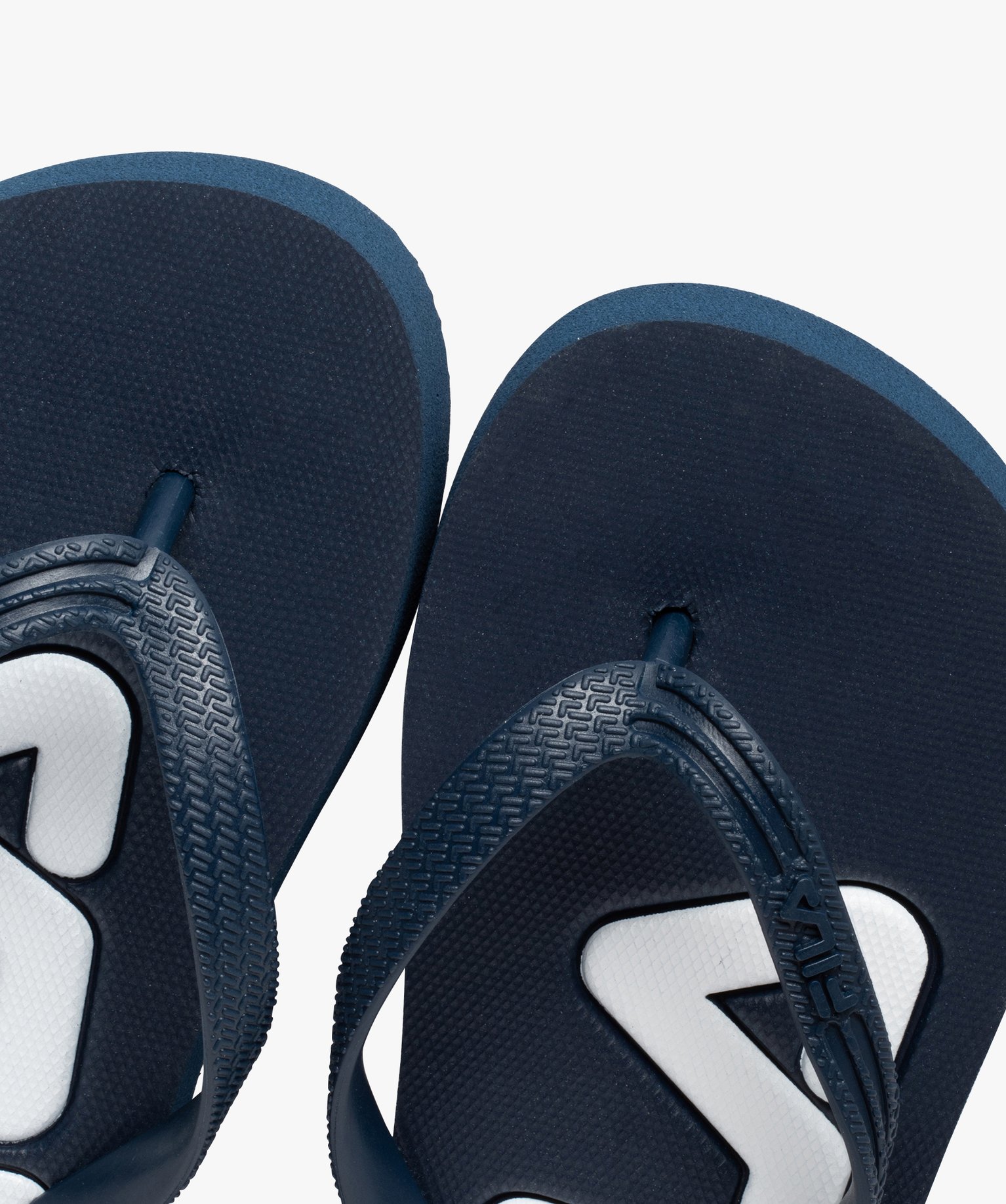Tongs Garçon avec logo grand format - Fila bleu | GEMO