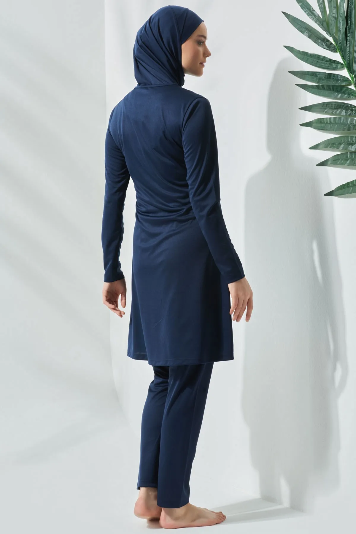C&City  Vollständig bedeckter Hijab-Badeanzug C11020 Dunkelmarineblau