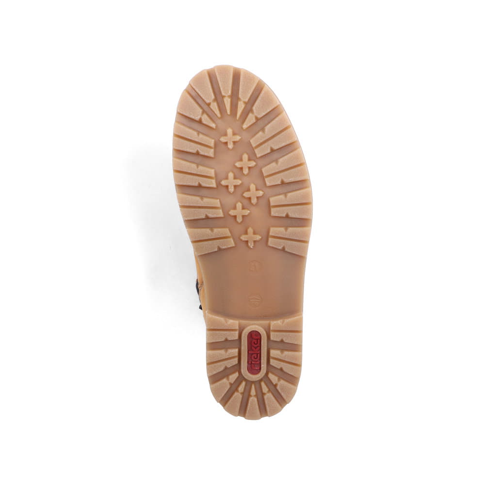 Rieker Herren Schnürstiefel goldgelb